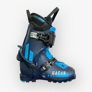Hagan Pure Series Alpine Ski Touring Boots Women’s Size 7.5-8 MP 25.0-25.5 Blue